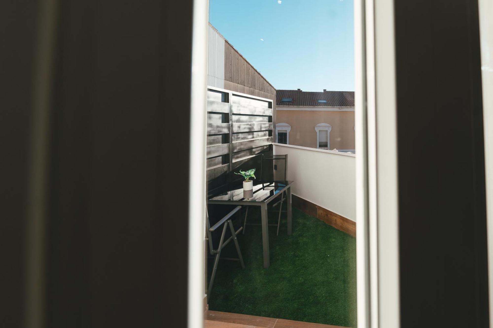 Macarena Suites Caces Dış mekan fotoğraf