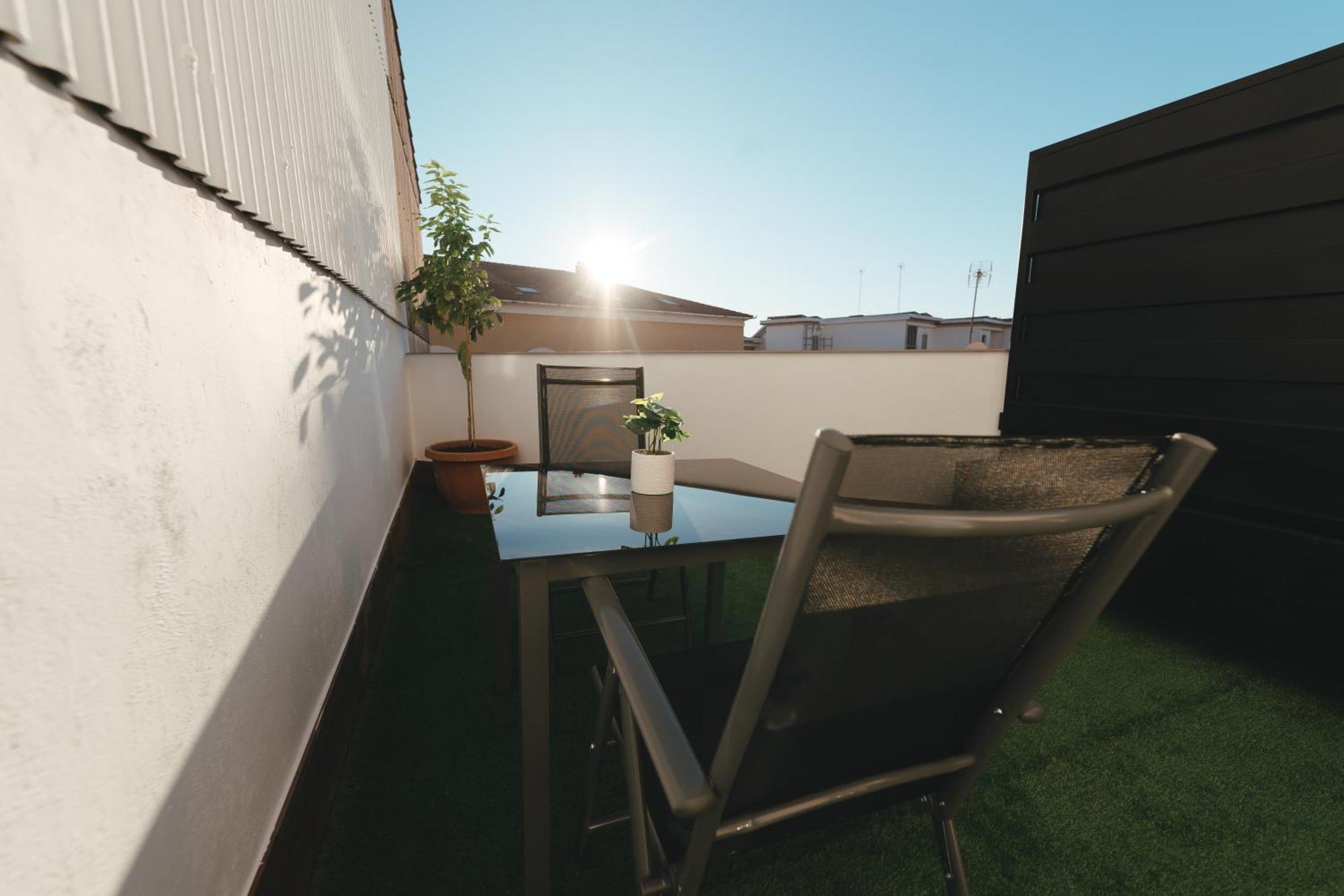 Macarena Suites Caces Dış mekan fotoğraf